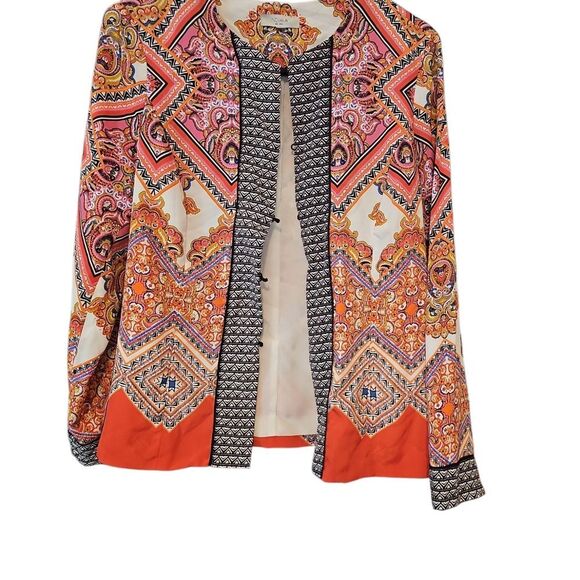 Colorful Patterned Women's Jacket - Picture 1 of 5